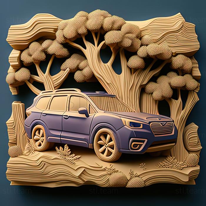 3D модель Subaru Forester (STL)